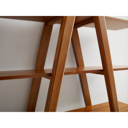 Studio Plus Book Shelf by Greenington in amber. Made from 100% bamboo in a transitional style.