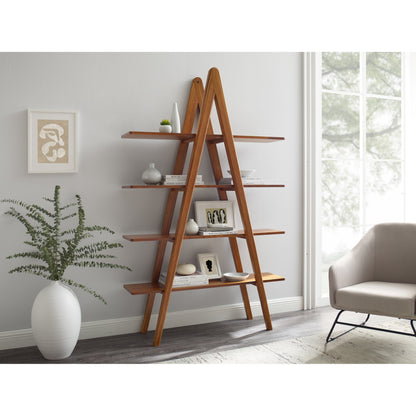 Studio Plus Book Shelf by Greenington in amber. Made from 100% bamboo in a transitional style.