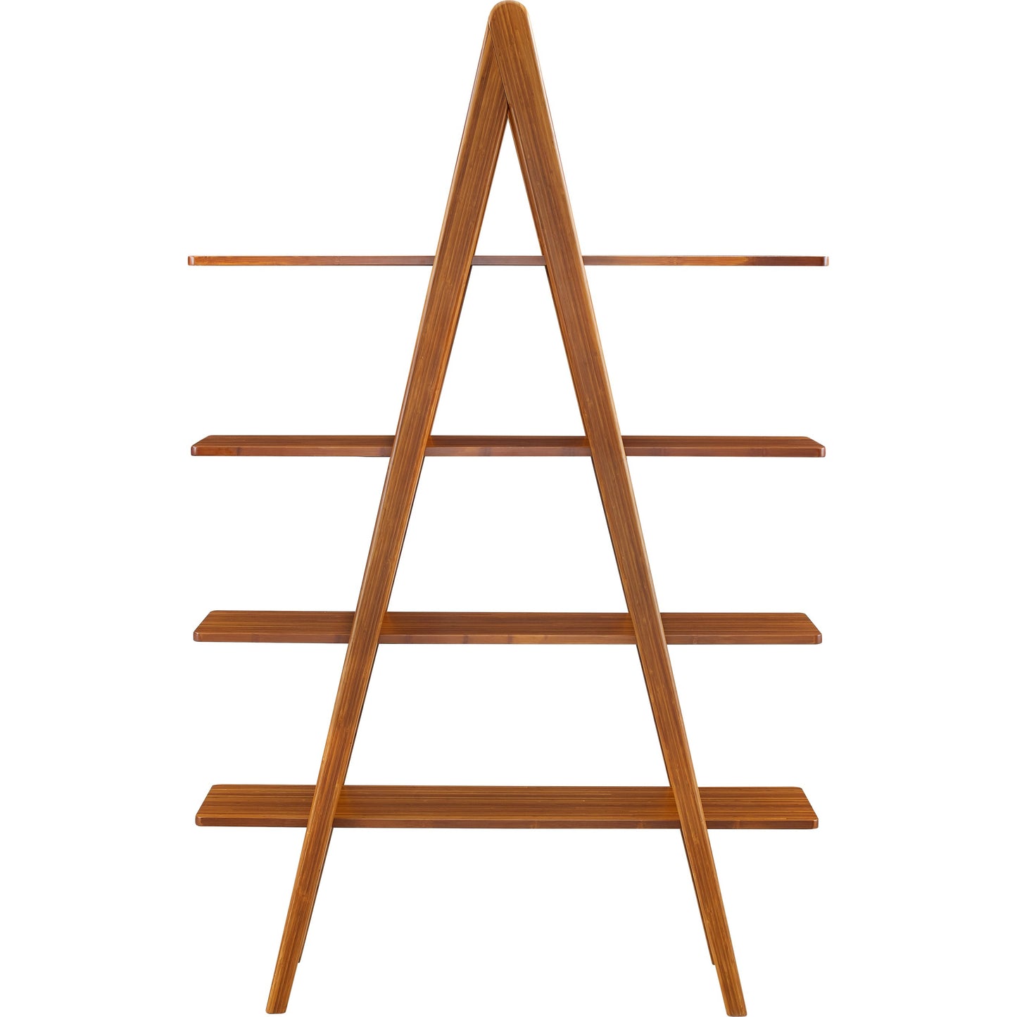 001 SI-1713626 | Primary Silo | Studio Plus Book Shelf by Greenington in amber. Made from 100% bamboo in a transitional style.