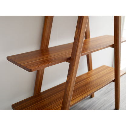 Studio Plus Book Shelf by Greenington in amber. Made from 100% bamboo in a transitional style.