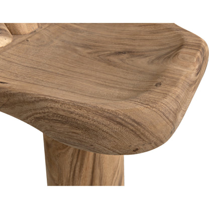 Buddha Counter Stool by Noir. Made from teak in a eclectic & global style.