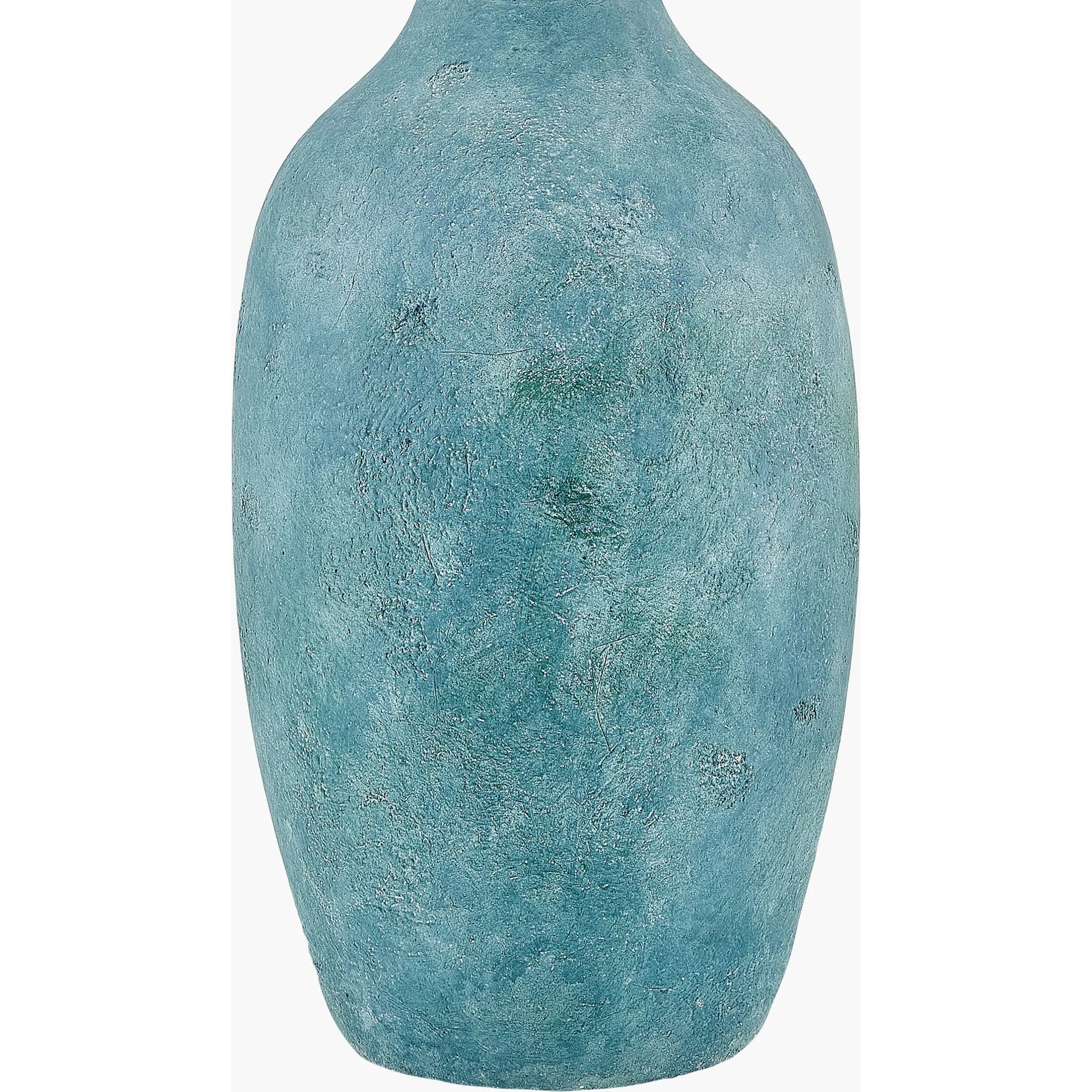 Gasius Accent Table Lamp by Livabliss in metallic, painted. Made from cement, linen, iron in a modern style.