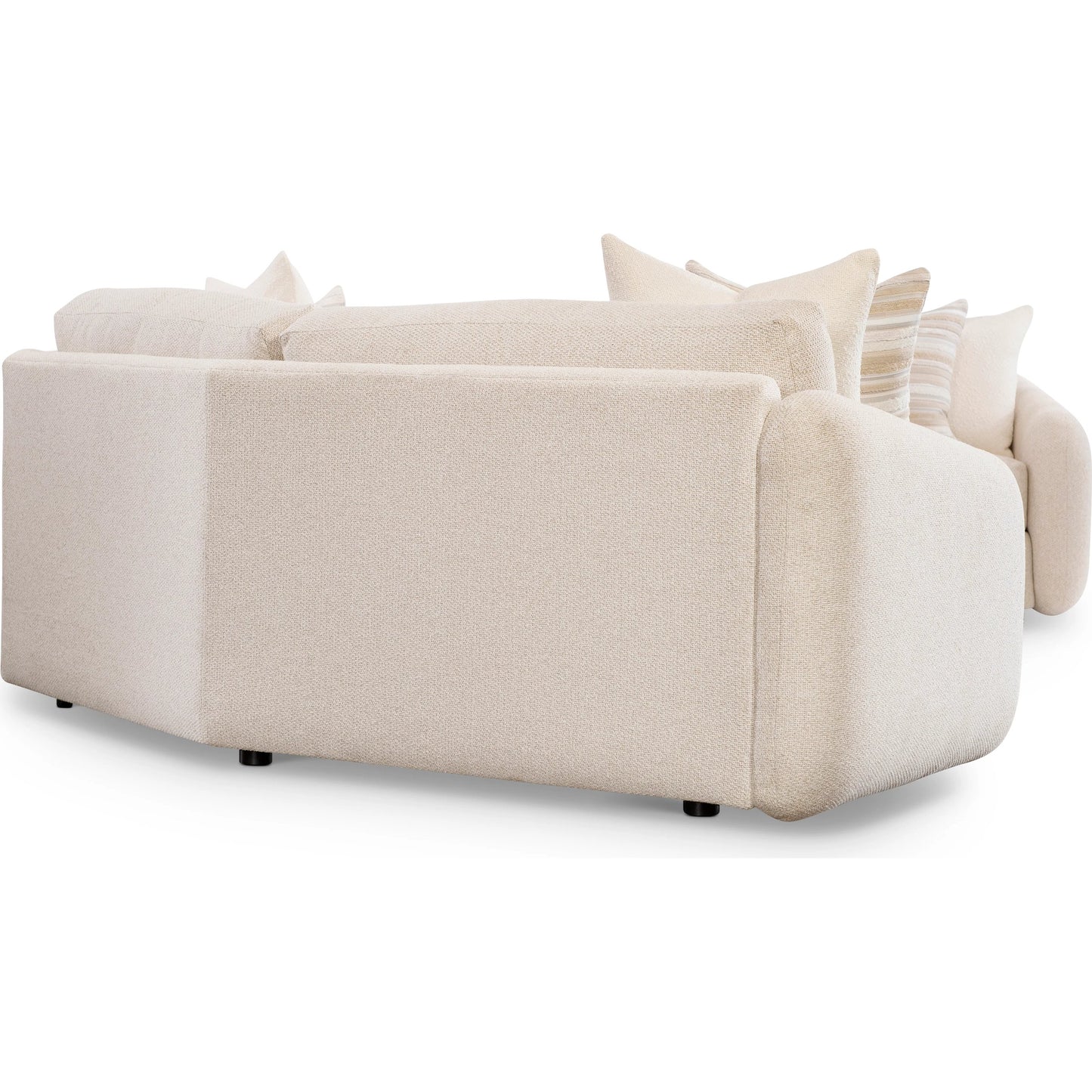 001 SI-2534148 | Additional Silo | Soleil 3-PIECE Fabric Sectional by Bernhardt in beige. Made from fabric in a unique style.