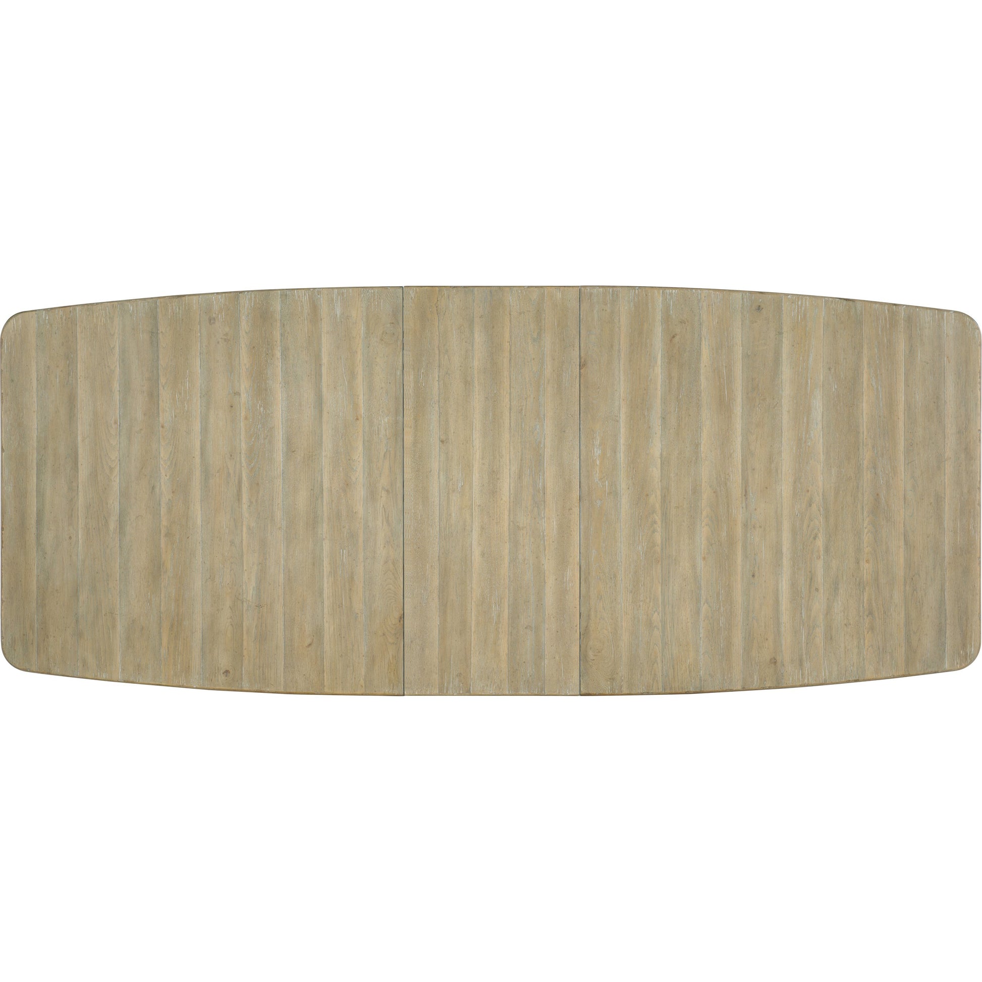 Surfrider Rectangular Dining Table by Hooker Furniture in driftwood. Made from pecan veneers with solid-wood edge top in a cottage & farmhouse style.