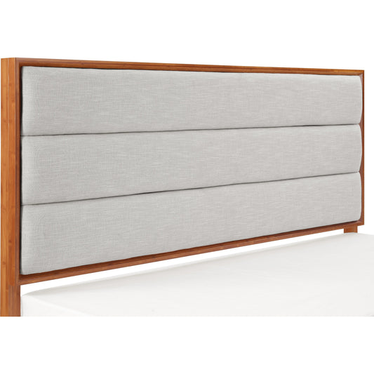 Taylor Bed by Greenington in amber. Made from solid moso bamboo, metal in a modern style.