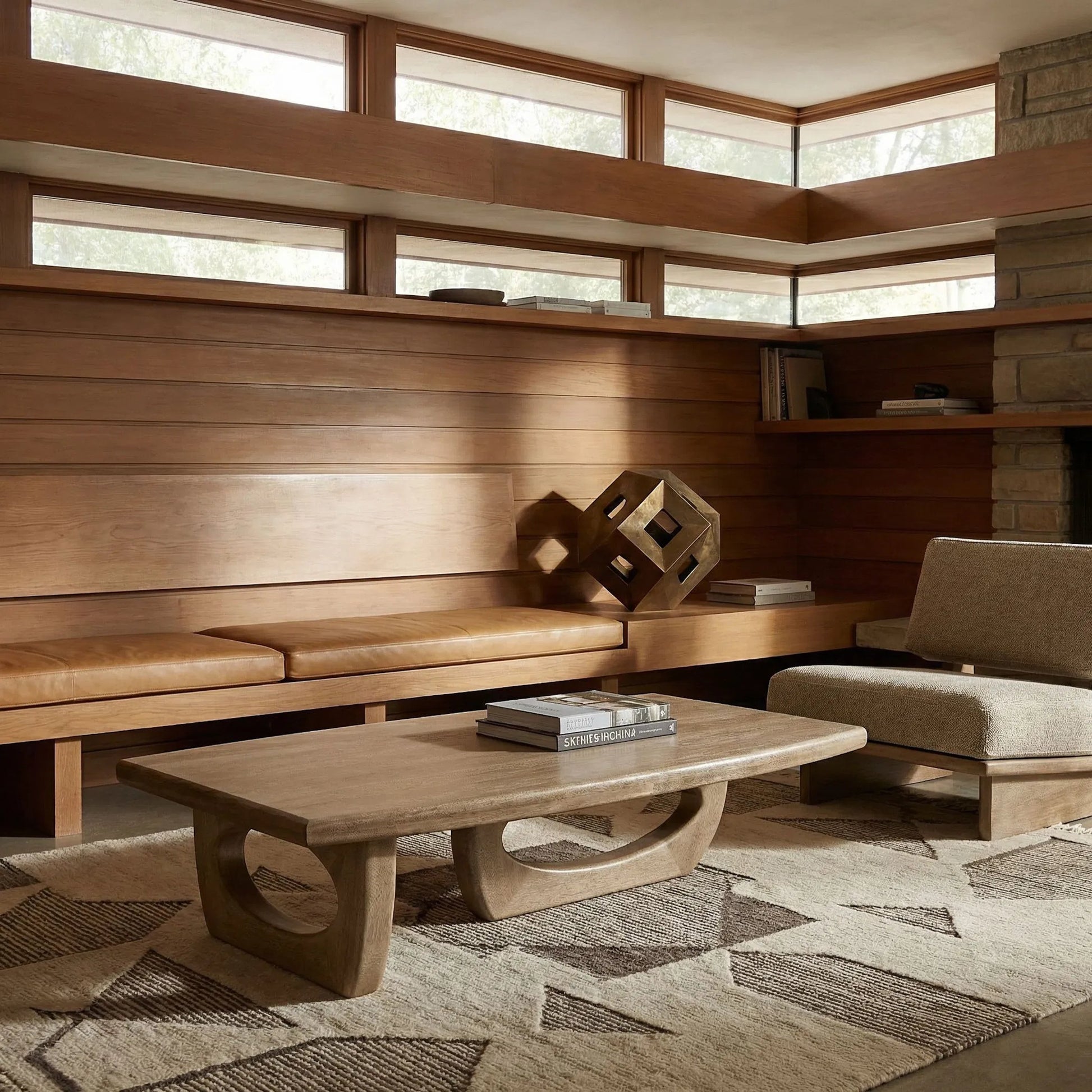 Douglas Coffee Table by Noir. Made from walnut in a modern style.