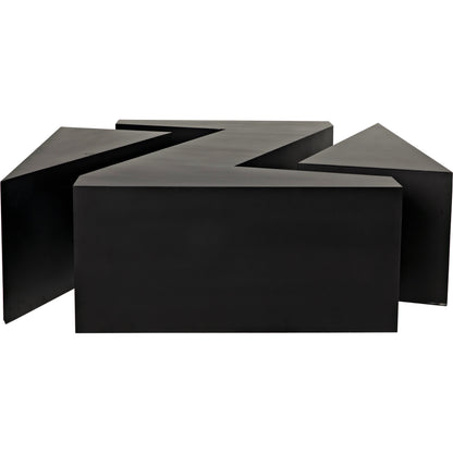 Element Coffee Table by Noir in black metal. Made from metal in a modern style.