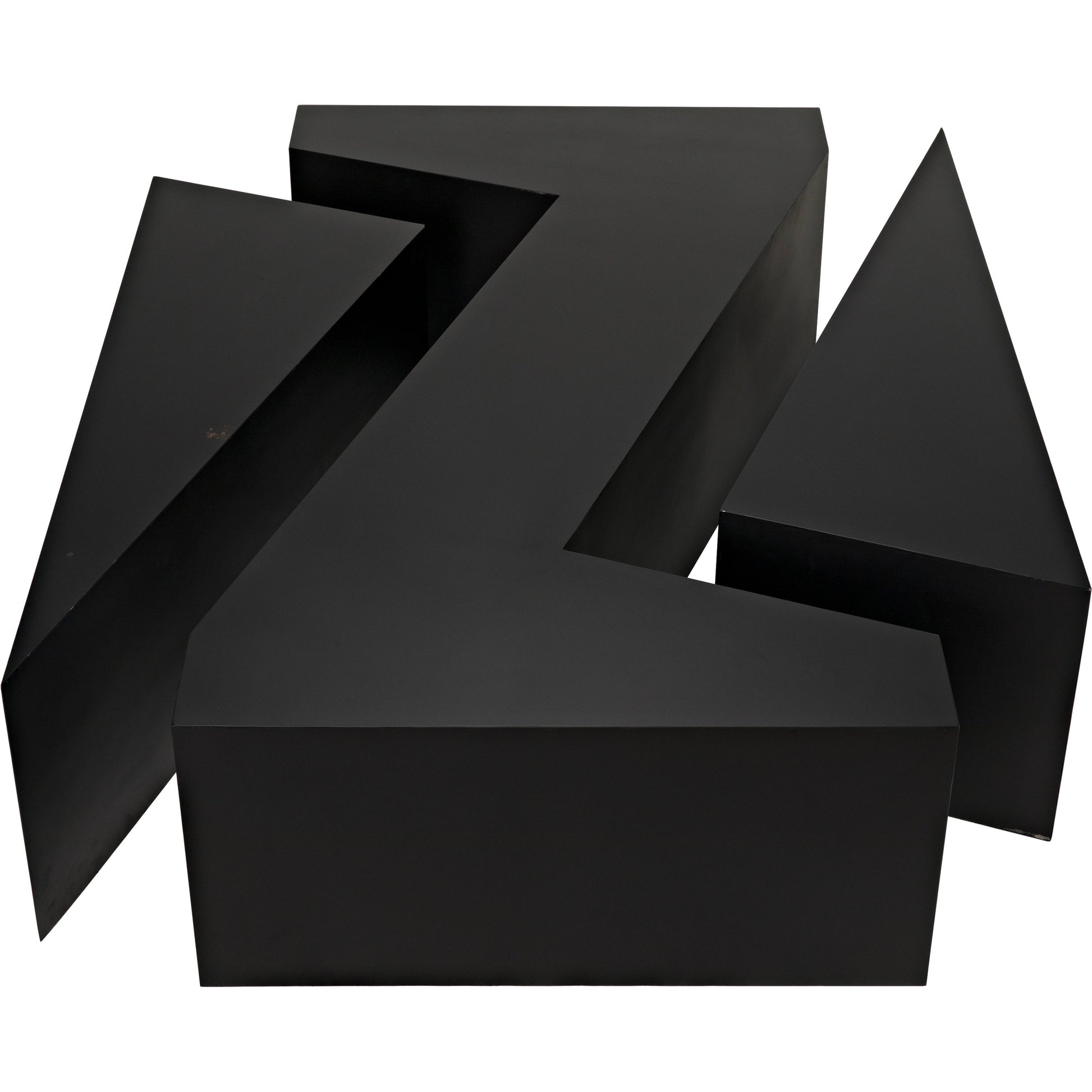 Element Coffee Table by Noir in black metal. Made from metal in a modern style.