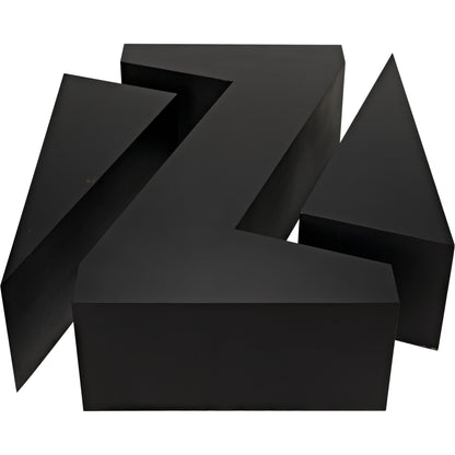 Element Coffee Table by Noir in black metal. Made from metal in a modern style.