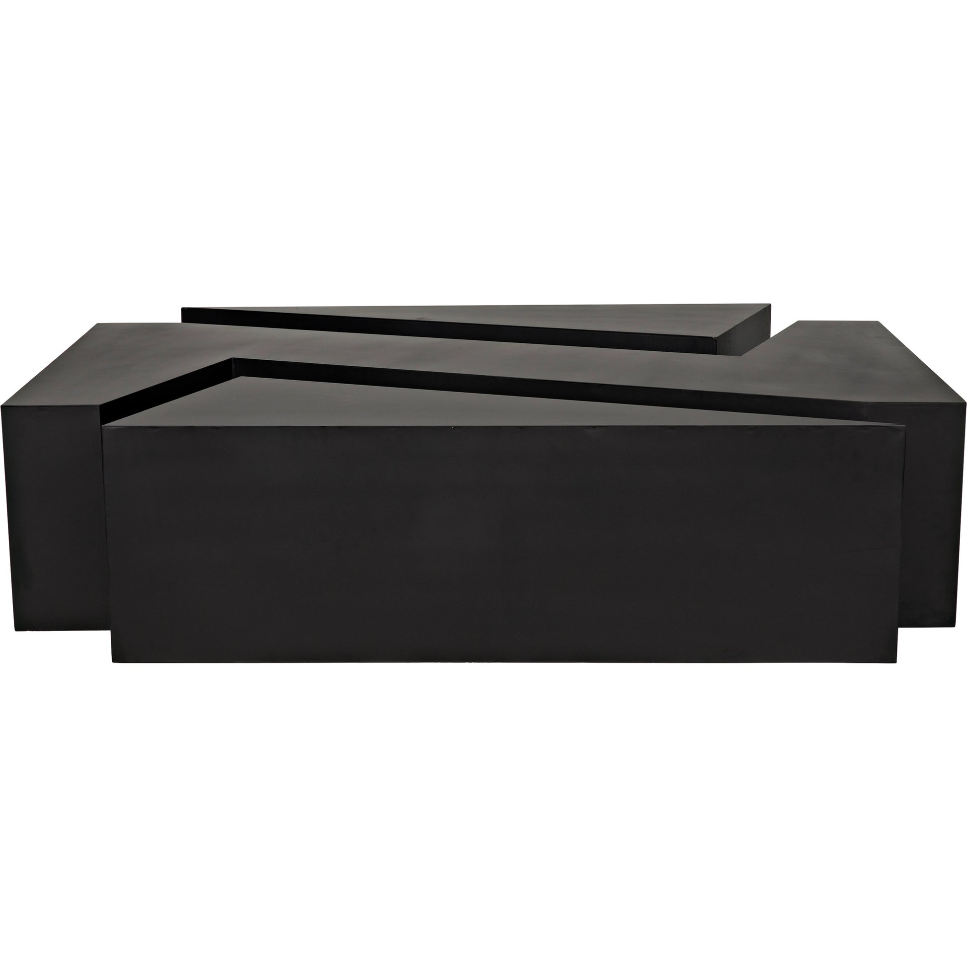 Element Coffee Table by Noir in black metal. Made from metal in a modern style.