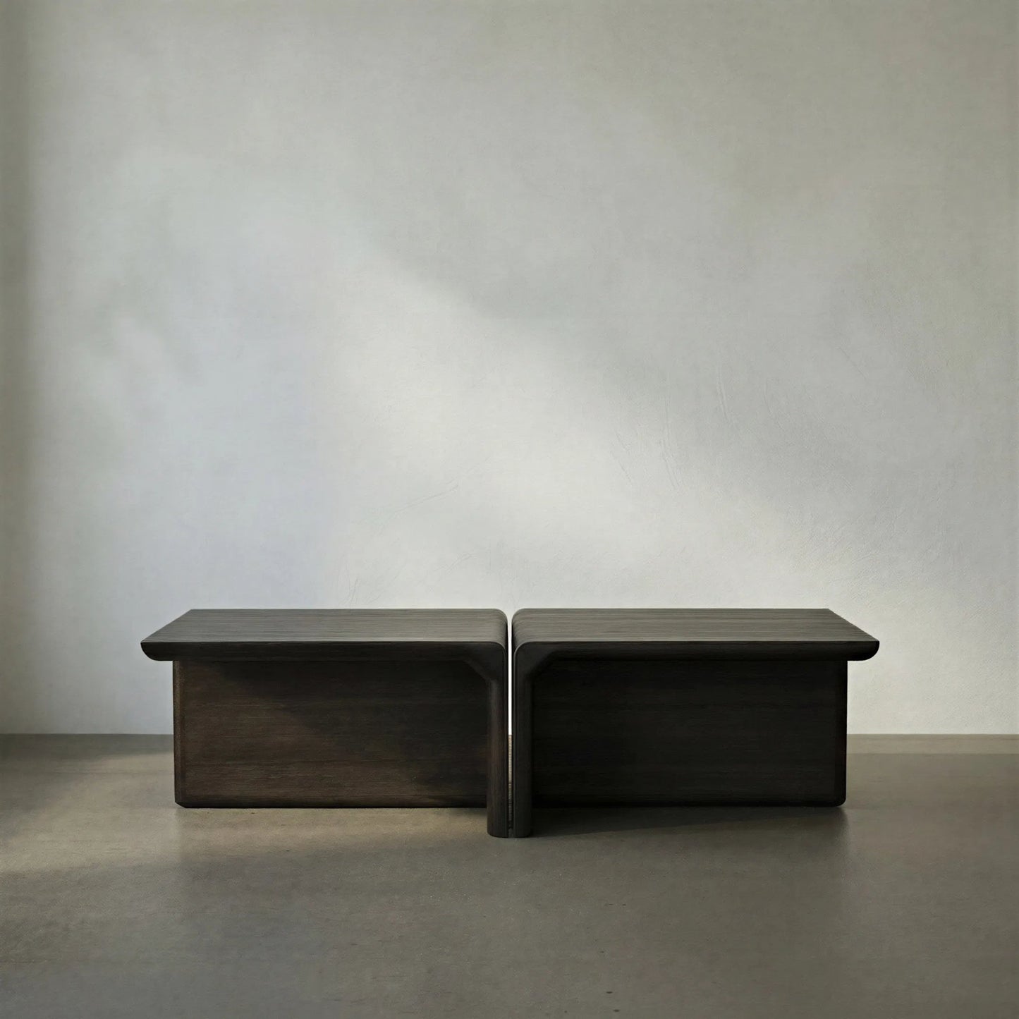 018 SR-783706 | Lifestyle | Hagen Coffee Table by Noir in ebony walnut. Made from walnut in a modern style.