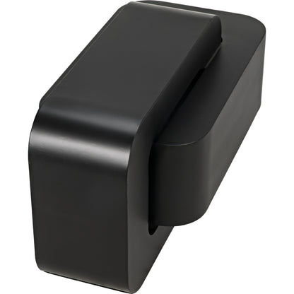 Nodum Accent Table by Noir in black metal. Made from metal in a modern style.