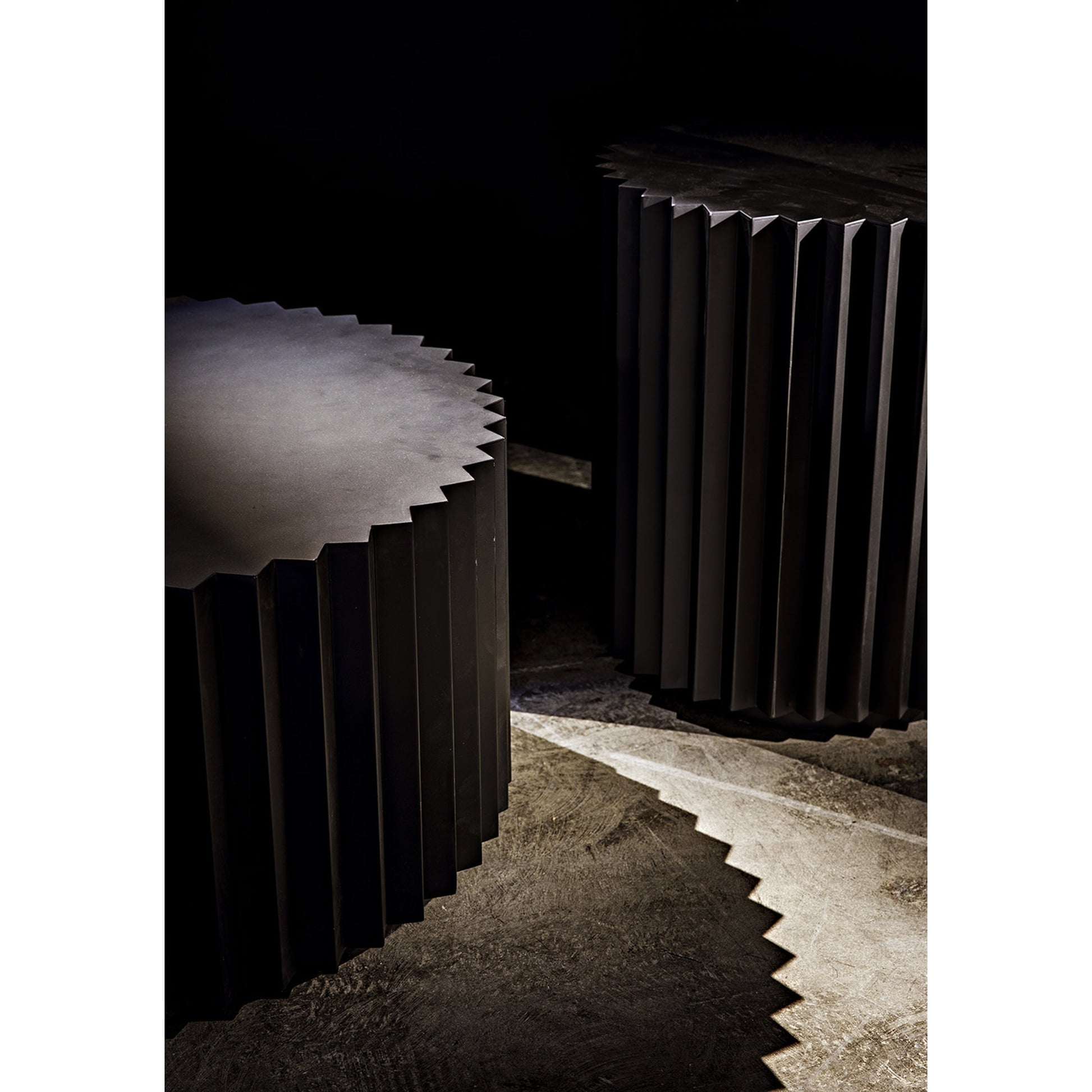 Stern Coffee Table by Noir in black metal. Made from metal in a eclectic & global style.