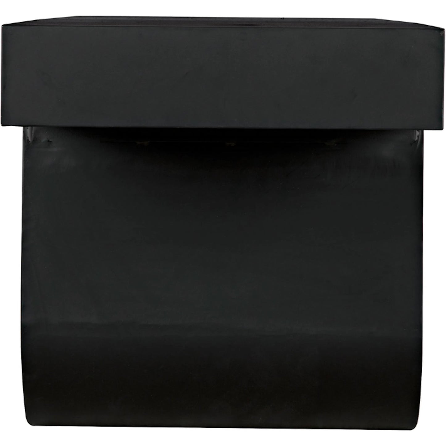 009 SI-1956875 | Closeup | Evora Coffee Table by Noir in matte black. Made from industrial steel in a modern style.