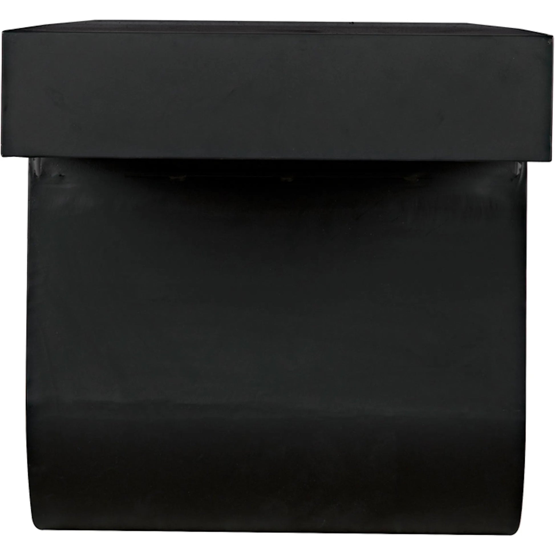 Evora Coffee Table by Noir in matte black. Made from industrial steel in a modern style.