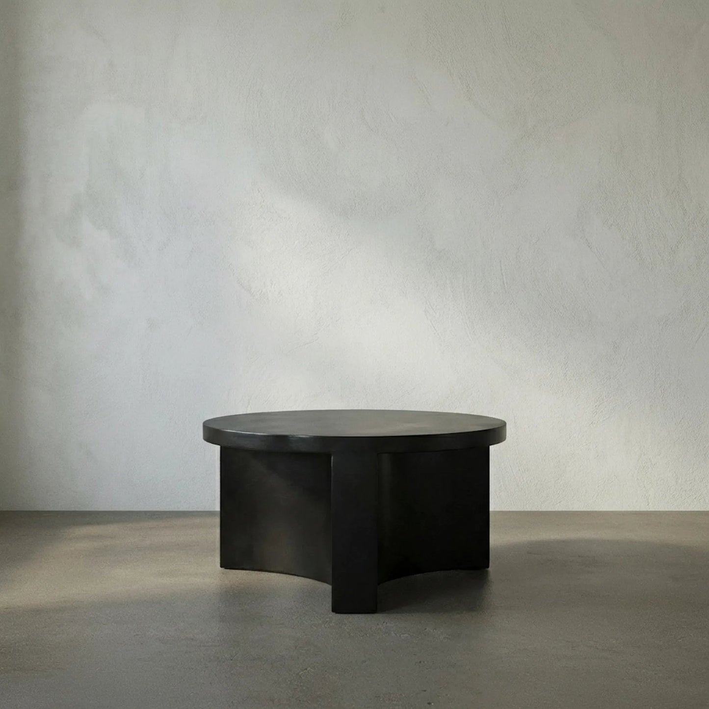 013 SI-1975505 | Lifestyle | Steward Coffee Table A by Noir in matte black. Made from industrial steel in a modern style.