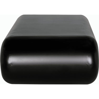Flexum Coffee Table by Noir in matte black. Made from industrial steel in a modern style.