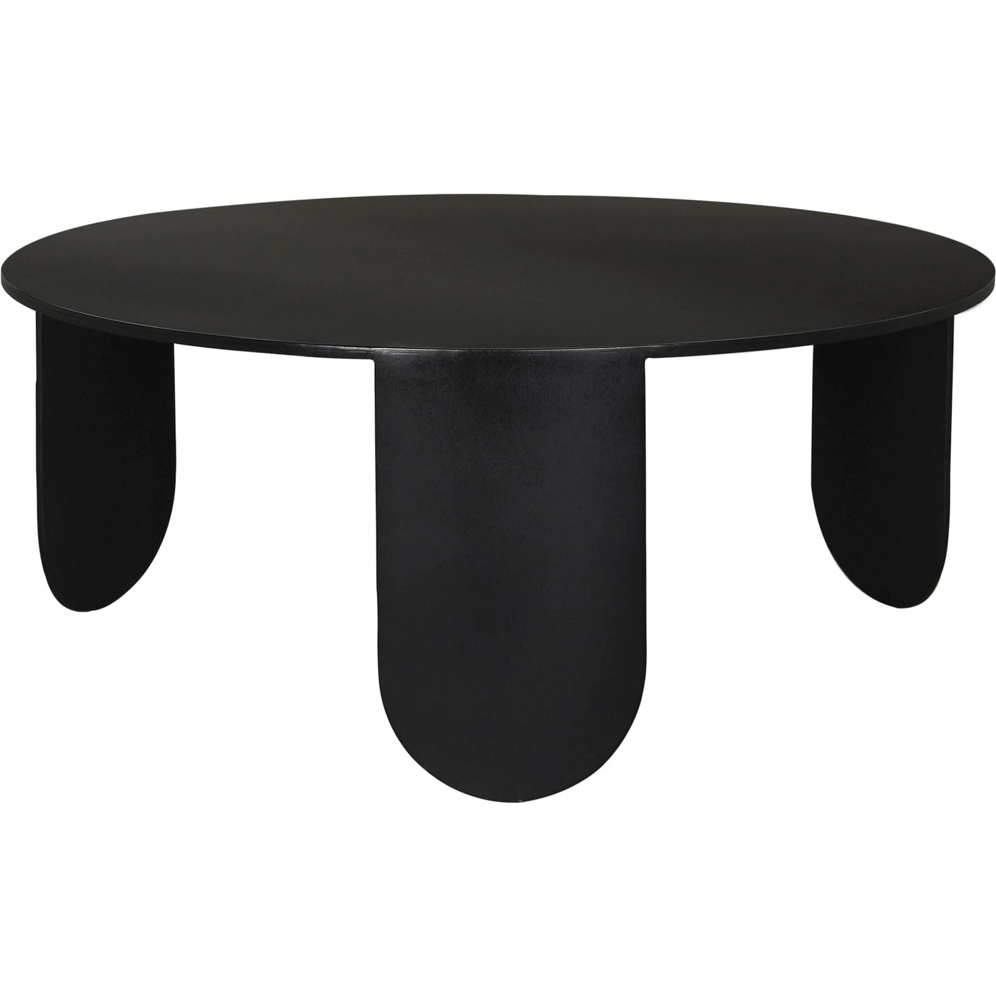 002 SI-2238961 | Primary Silo | Eco Coffee Table by Noir in matte black. Made from industrial steel in a modern style.