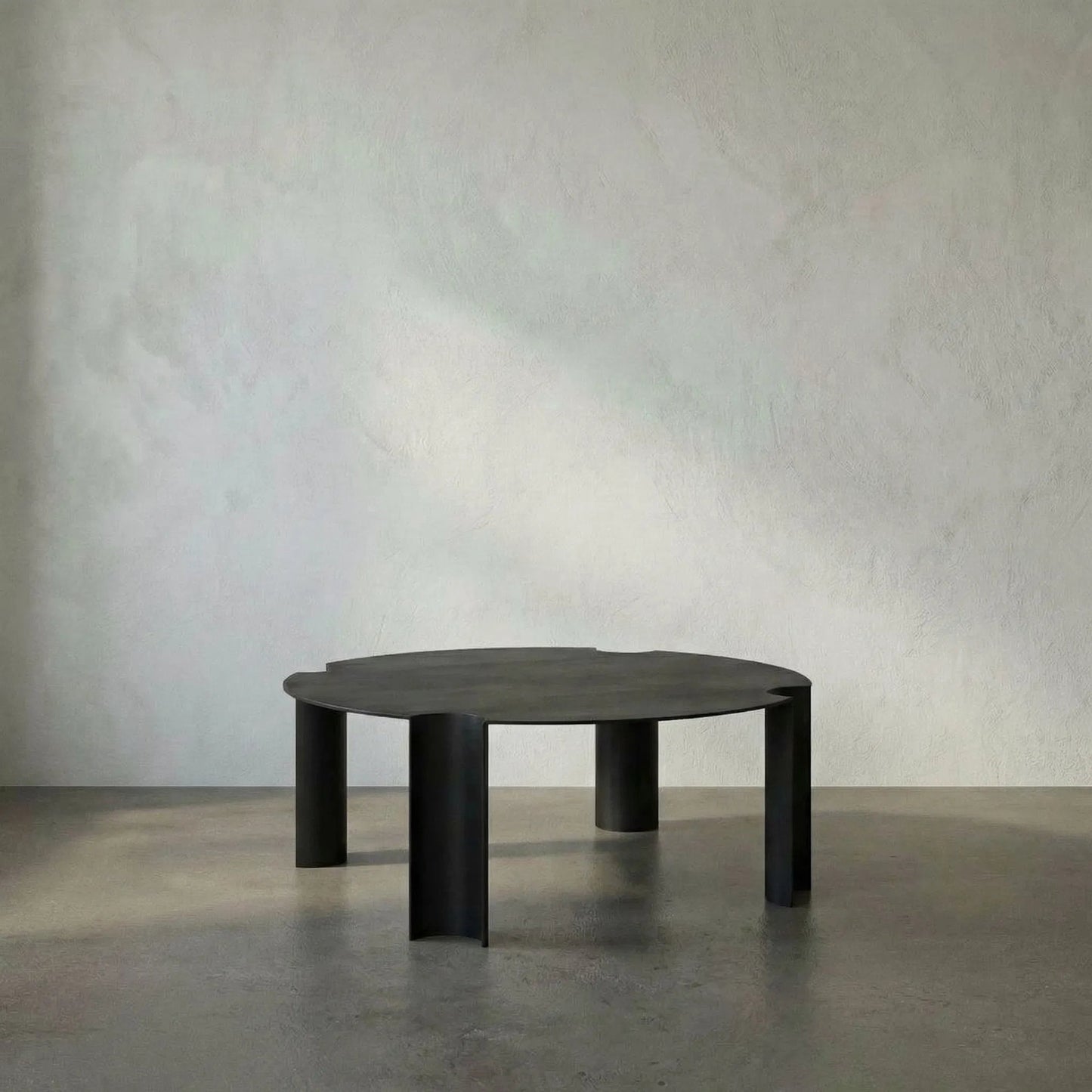 002 SI-2536855 | Additional Silo | Luca Coffee Table by Noir in matte black. Made from iron in a unique style.