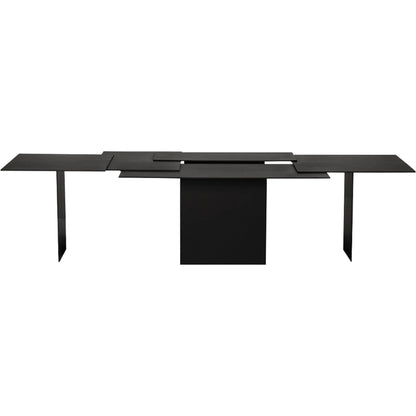 Delphi Coffee Table by Noir in matte black. Made from iron in a unique style.