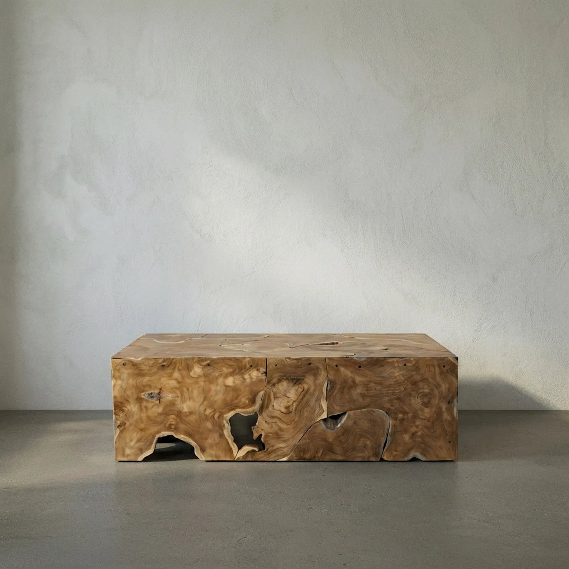 Vert Coffee Table by Noir in teak. Made from teak in a eclectic & global style.