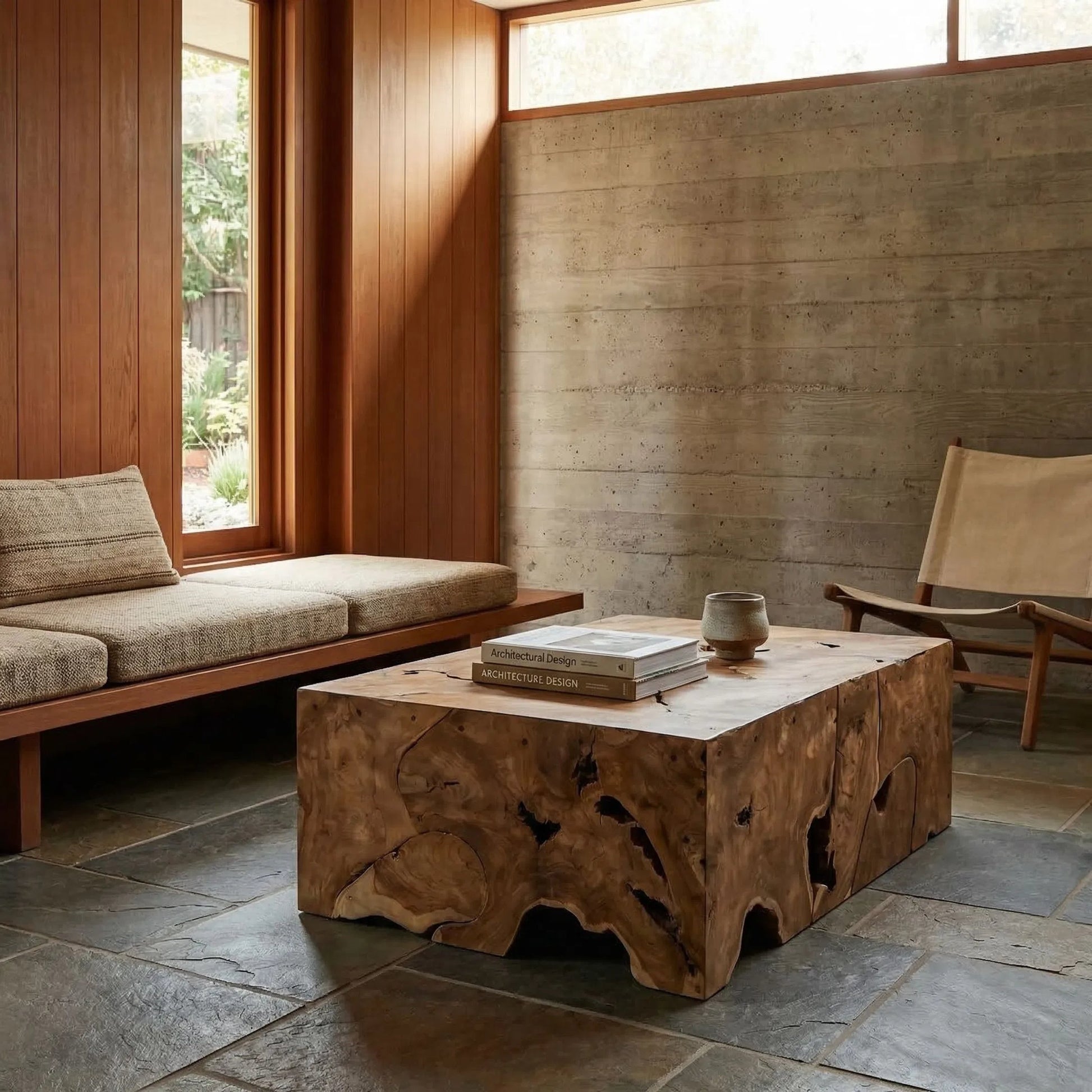 Vert Coffee Table by Noir in teak. Made from teak in a eclectic & global style.