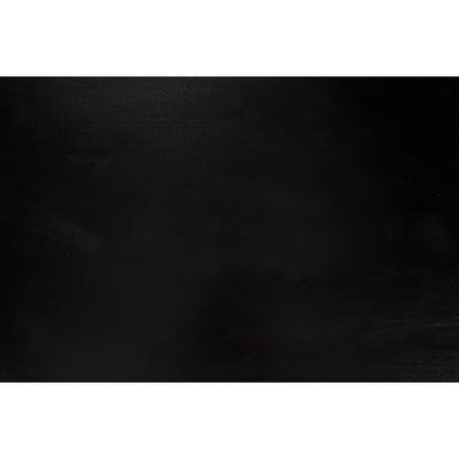 Colonial Side Table by Noir in distressed black. Made from birch in a traditional style.