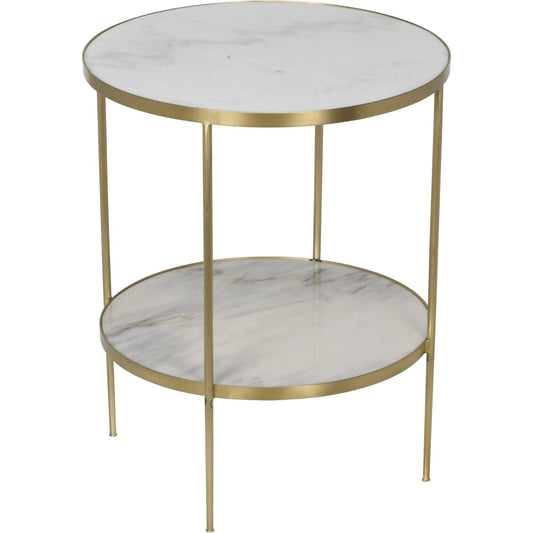 Rivoli Side Table by Noir. Made from unique in a transitional style.