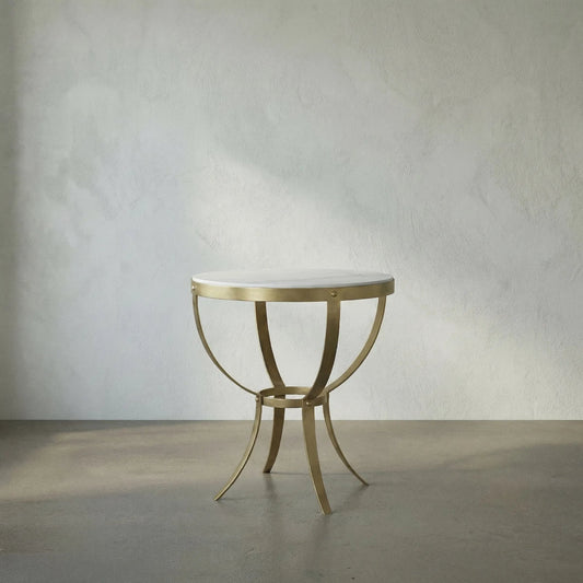 Byron Side Table by Noir. Made from unique in a transitional style.