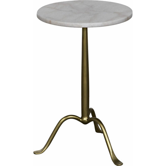 Cosmopolitan Side Table by Noir. Made from unique in a transitional style.