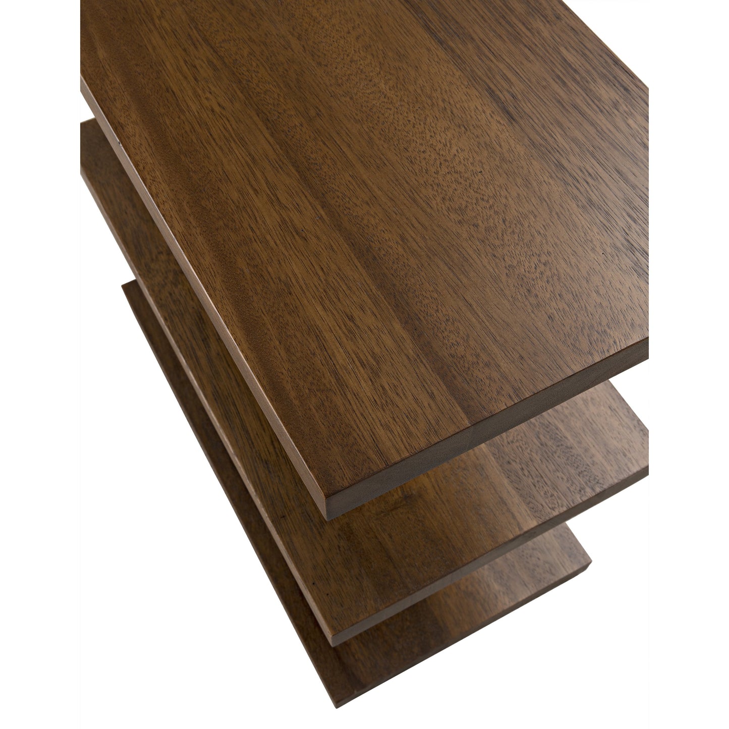 010 S-334758 | Closeup | Fatima Side Table by Noir in dark walnut. Made from walnut in a transitional style.
