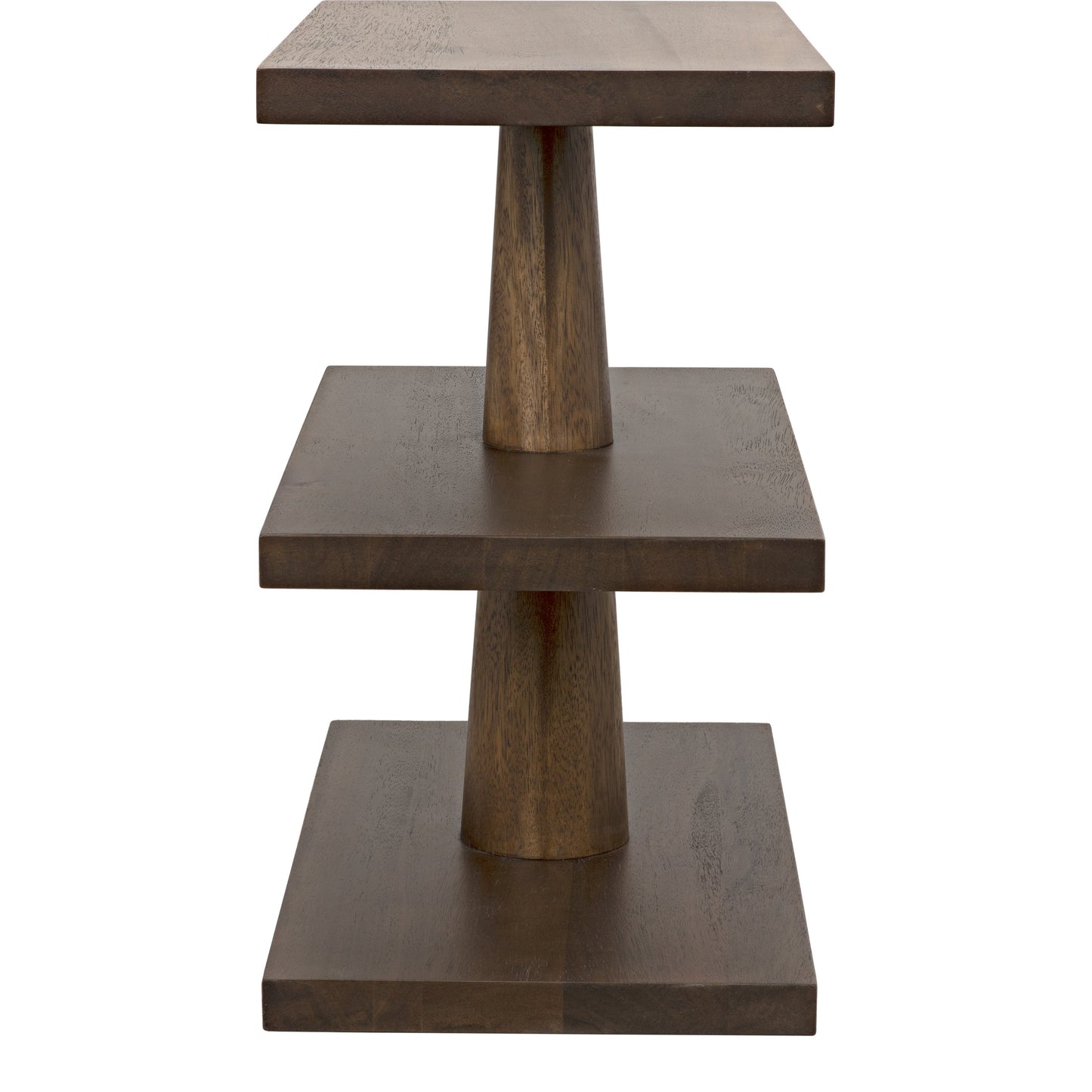 004 S-334758 | Additional Silo | Fatima Side Table by Noir in dark walnut. Made from walnut in a transitional style.