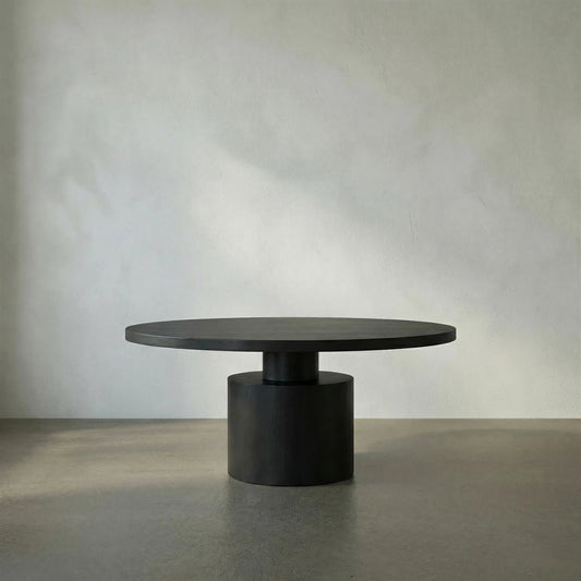 Marlow Dining Table by Noir in metal. Made from metal in a modern style.