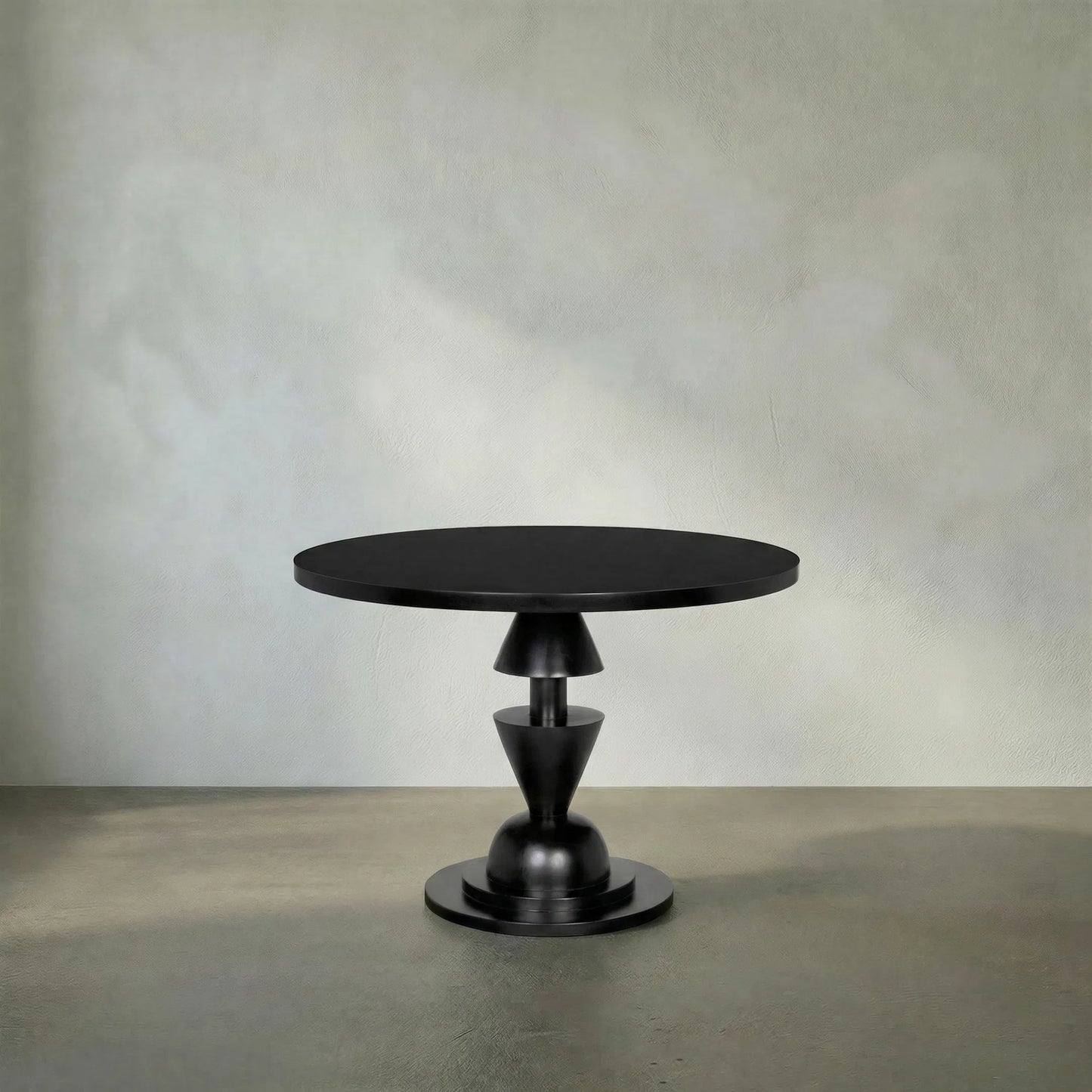 005 SI-2189492 | Lifestyle | Varick Table by Noir in hand rubbed black. Made from mahogany and veneer in a modern style.