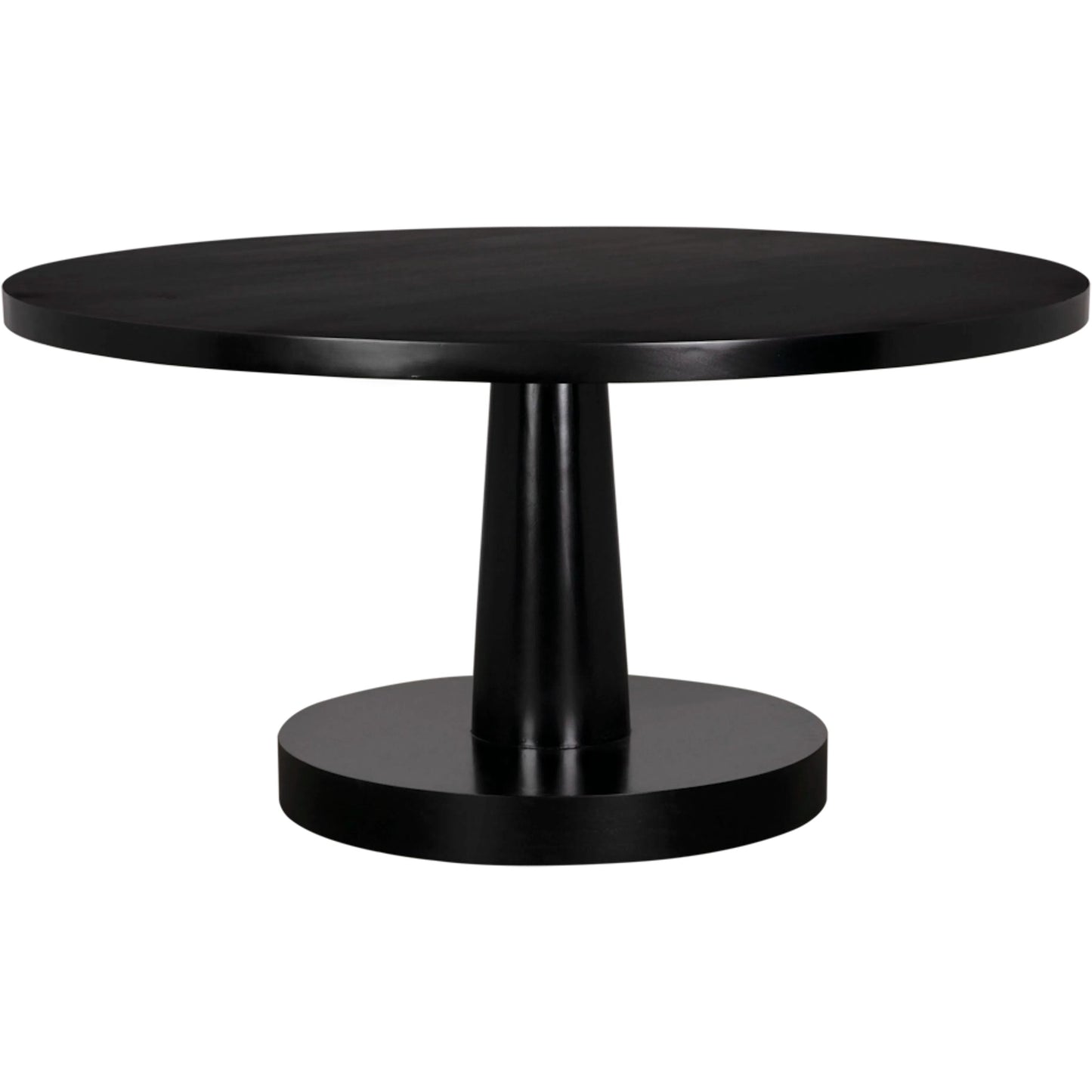 001 SI-2326260 | Primary Silo | Stella Table by Noir in hand rubbed black. Made from mahogany, veneer in a modern style.