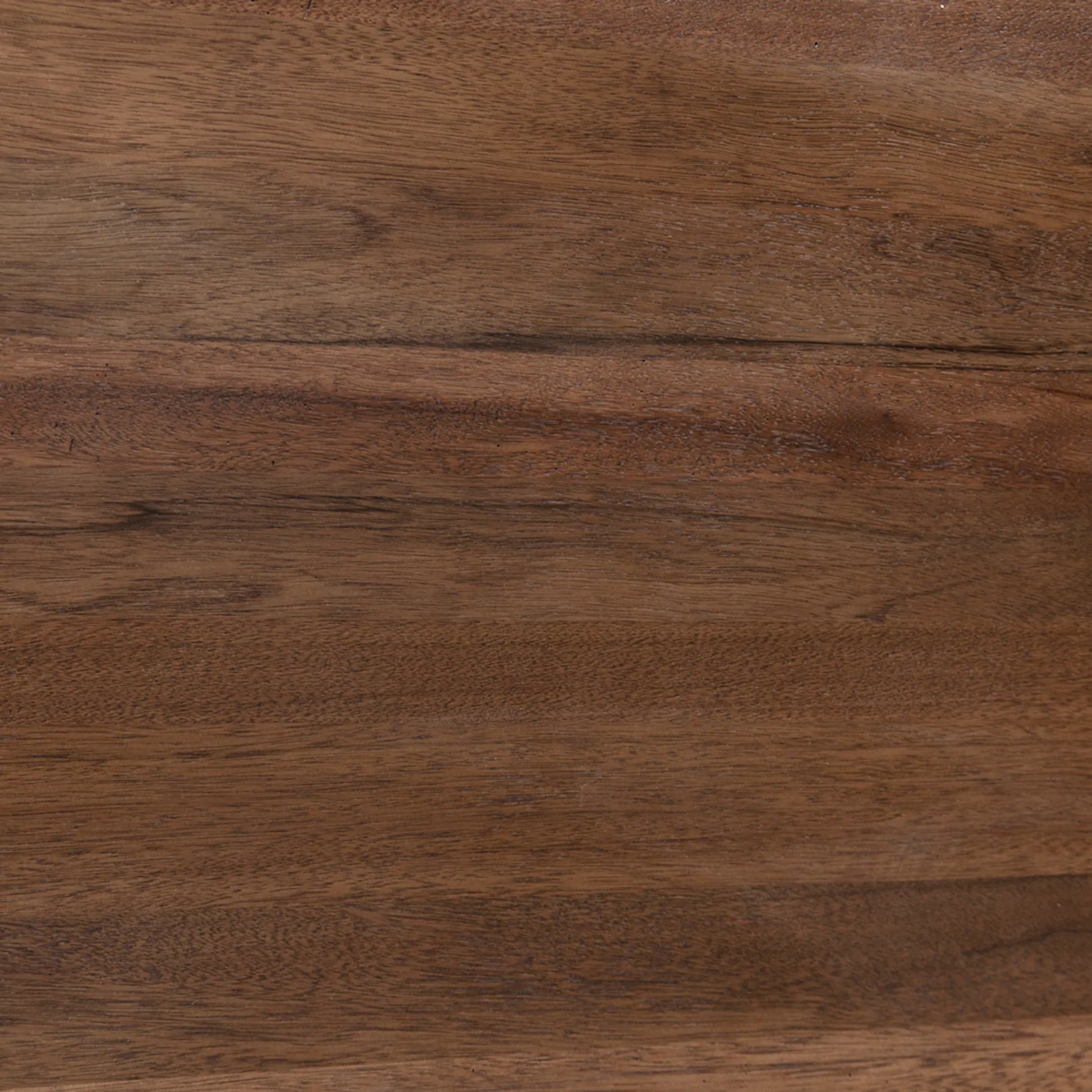 Leandra Dining Table with Walnut Top by Noir in dark walnut, matte black. Made from walnut, veneer, industrial iron in a modern style.