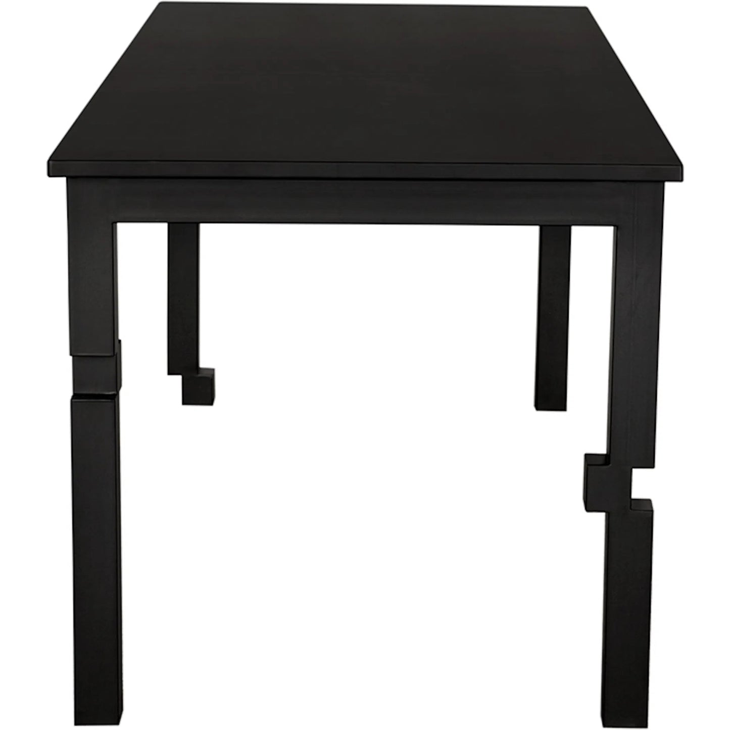 002 SI-2440902 | Additional Silo | Tetris Dining Table by Noir in matte black. Made from iron in a modern style.