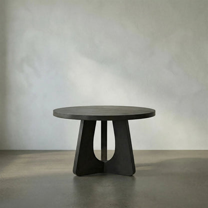 Nobuko Dining Table by Noir in pale. Made from mahogany in a modern style.