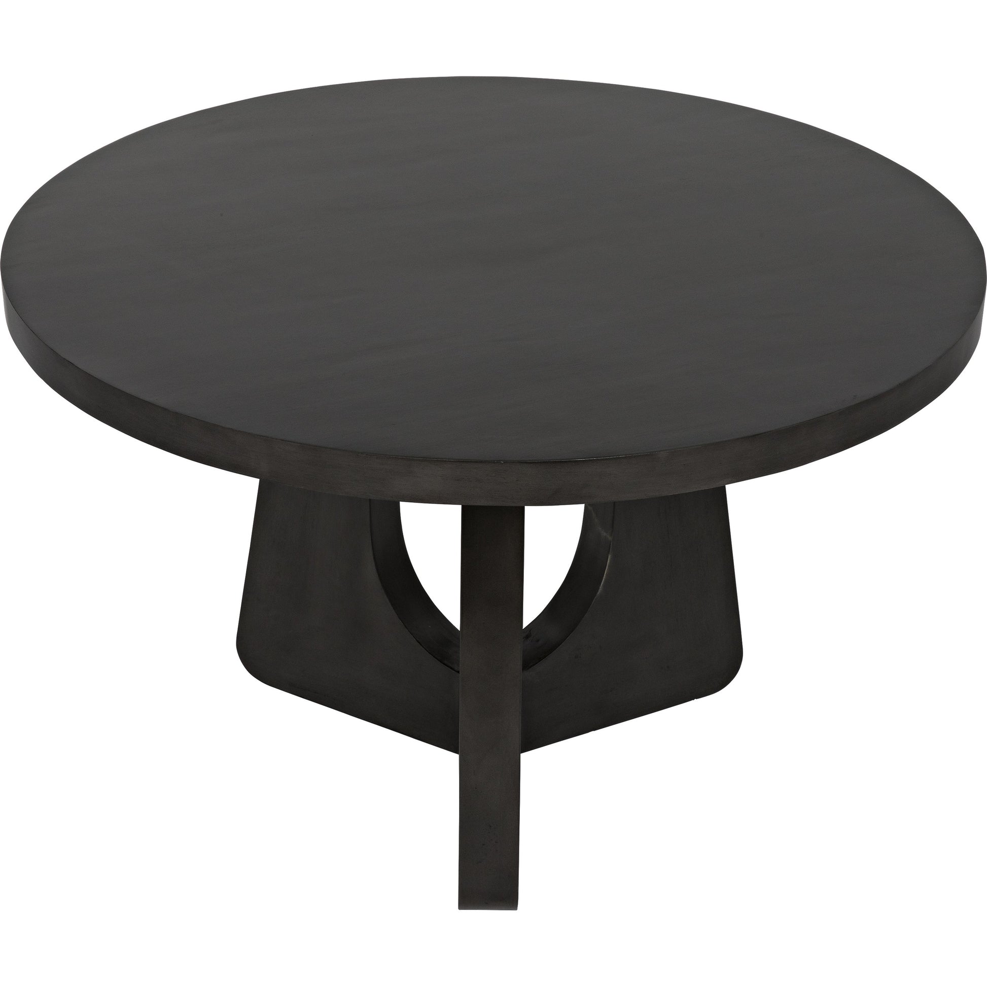 Nobuko Dining Table by Noir in pale. Made from mahogany in a modern style.