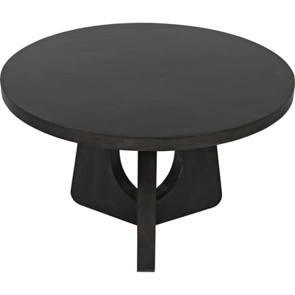 Nobuko Dining Table by Noir in pale. Made from mahogany in a modern style.