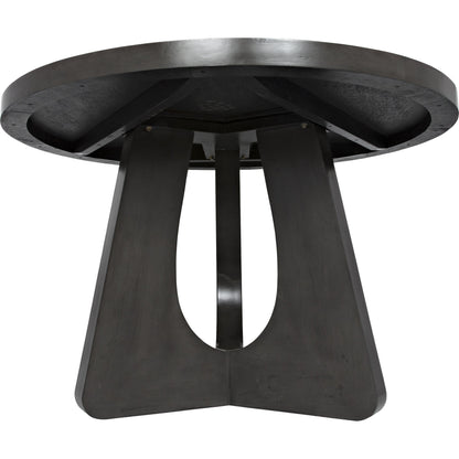 Nobuko Dining Table by Noir in pale. Made from mahogany in a modern style.
