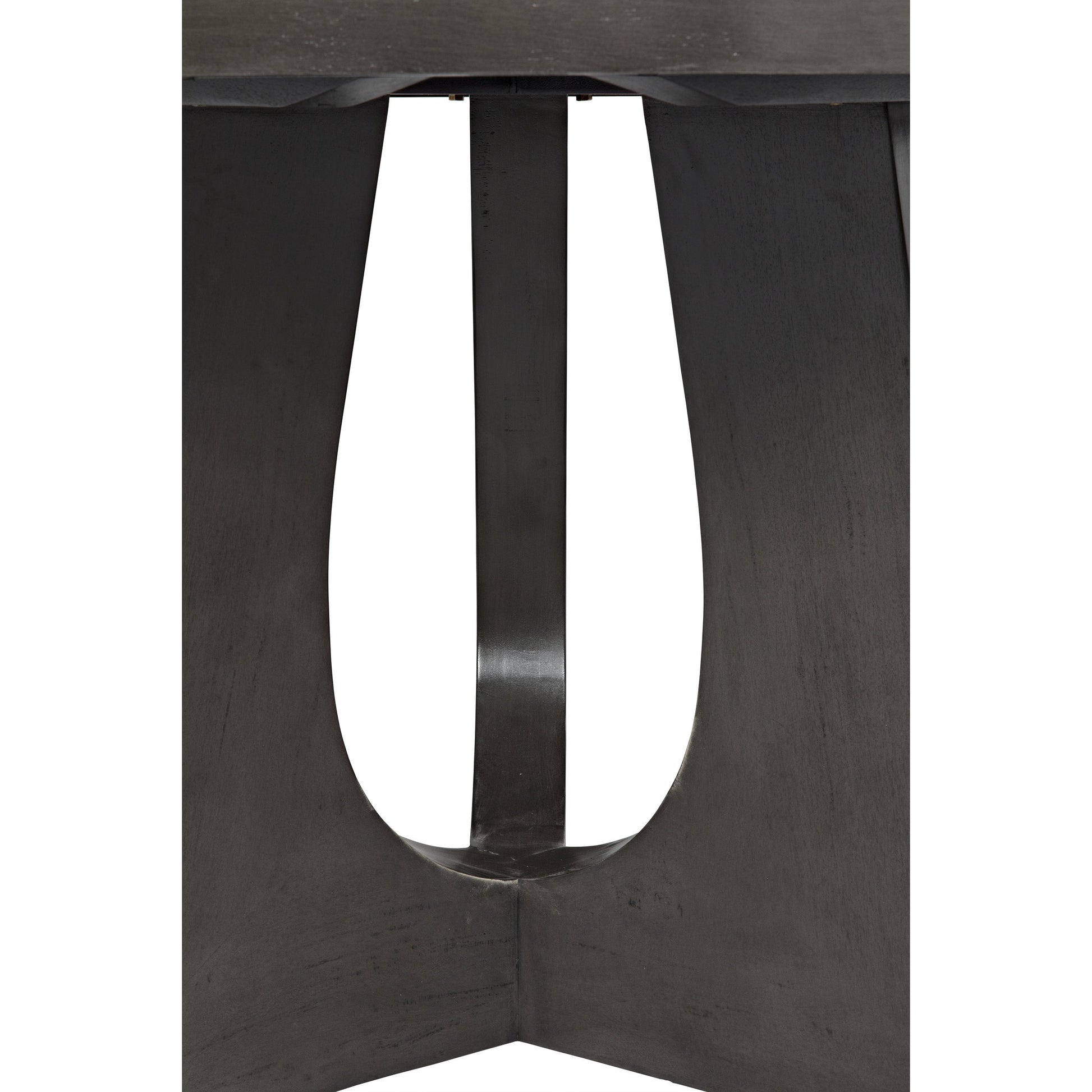 Nobuko Dining Table by Noir in pale. Made from mahogany in a modern style.