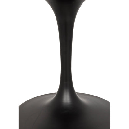 Laredo Bistro Table by Noir in metal, marble. Made from metal, marble in a modern style.