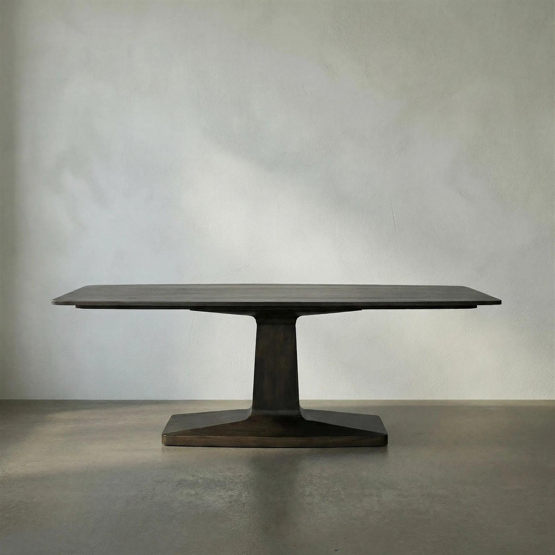 Travis Table by Noir. Made from walnut in a modern style.
