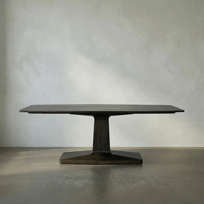 Travis Table by Noir. Made from walnut in a modern style.