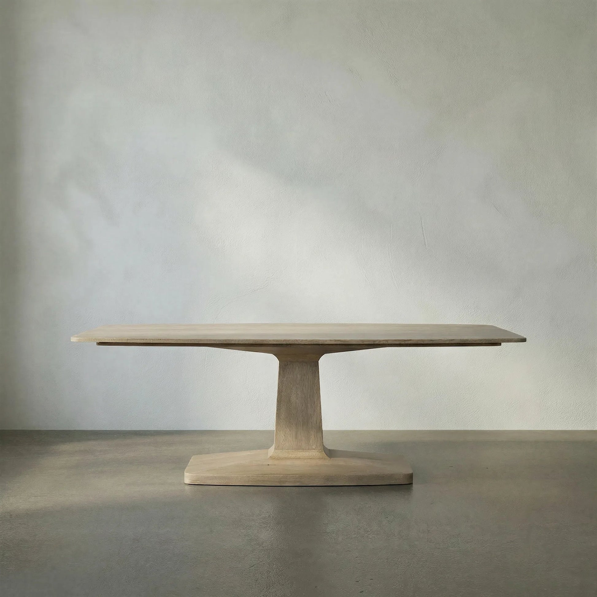 Travis Table by Noir. Made from walnut in a modern style.
