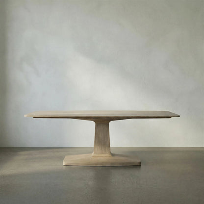 Travis Table by Noir. Made from walnut in a modern style.
