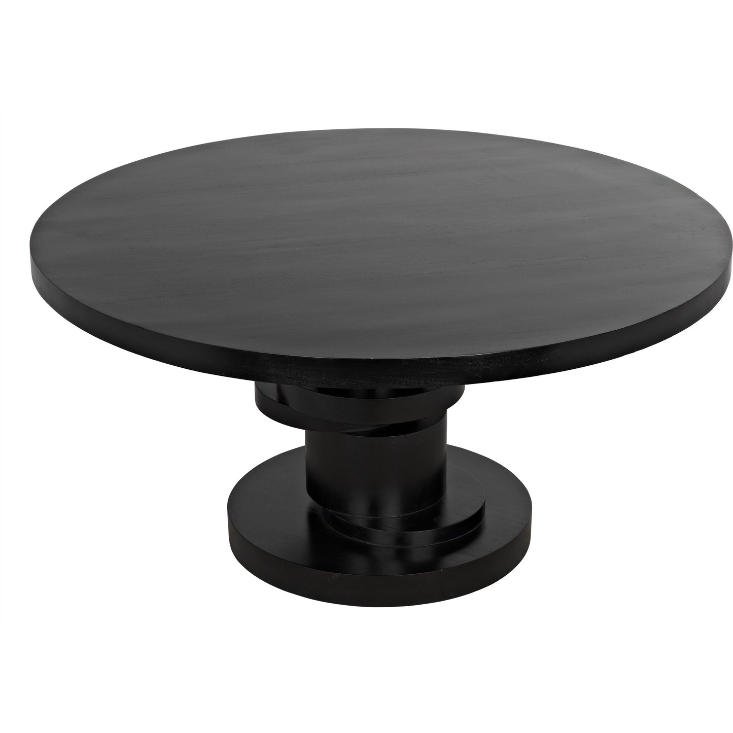 001 SI-1707237 | Closeup | Hugo Dining Table by Noir. Made from mahogany in a eclectic & global style.
