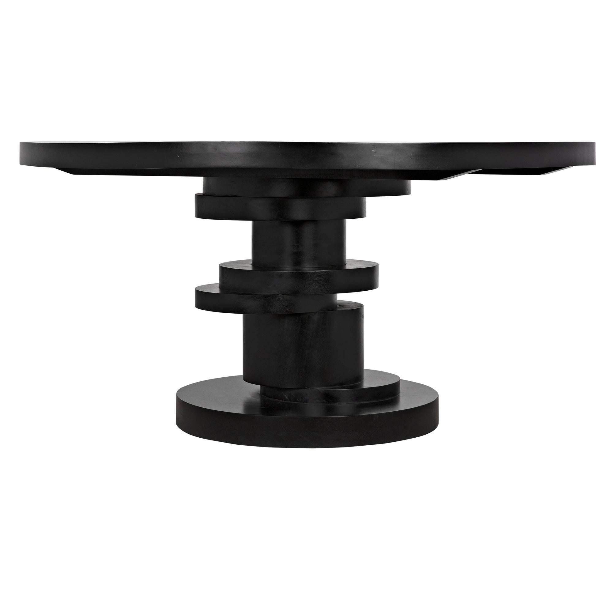 Hugo Dining Table by Noir. Made from mahogany in a eclectic & global style.
