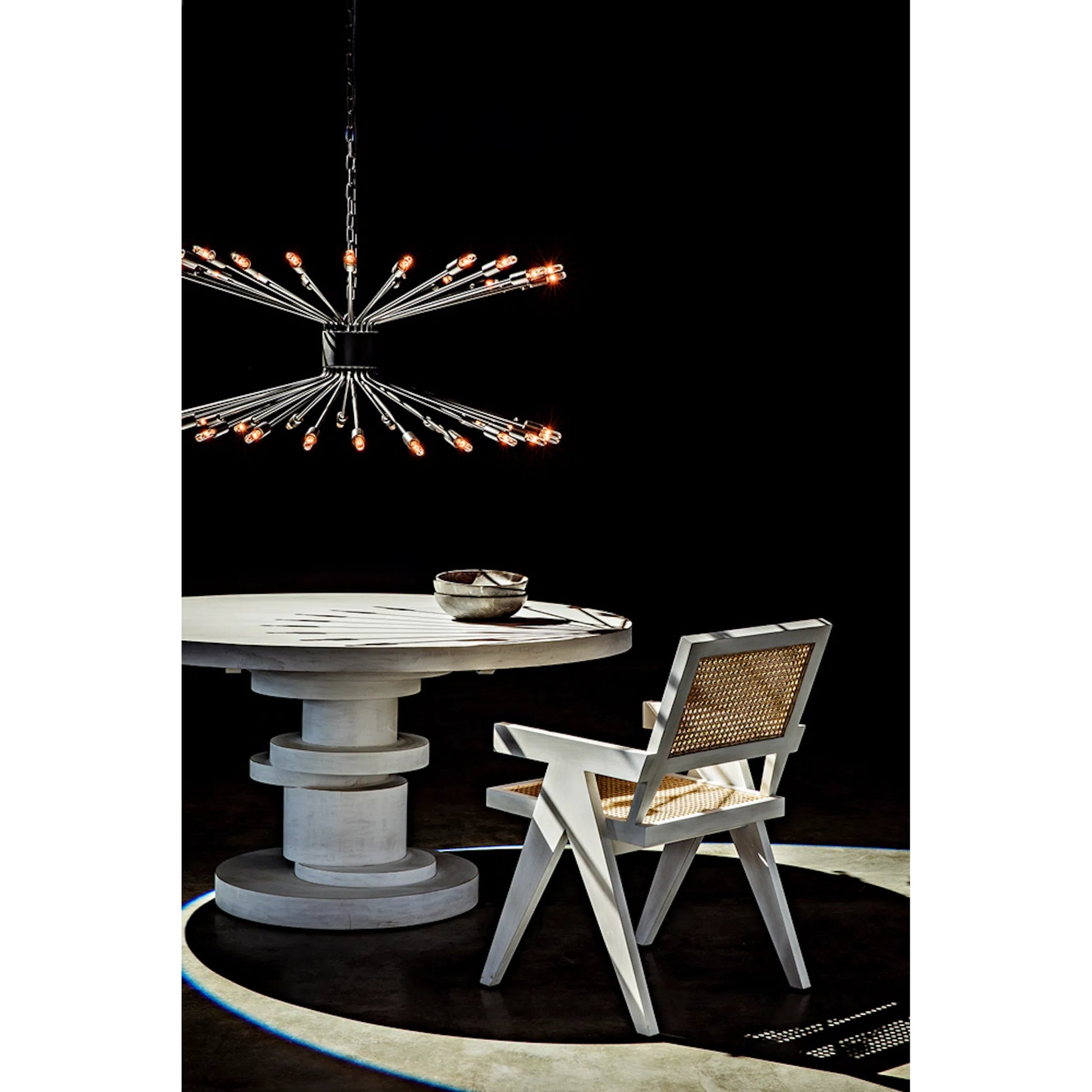Hugo Dining Table by Noir. Made from mahogany in a eclectic & global style.